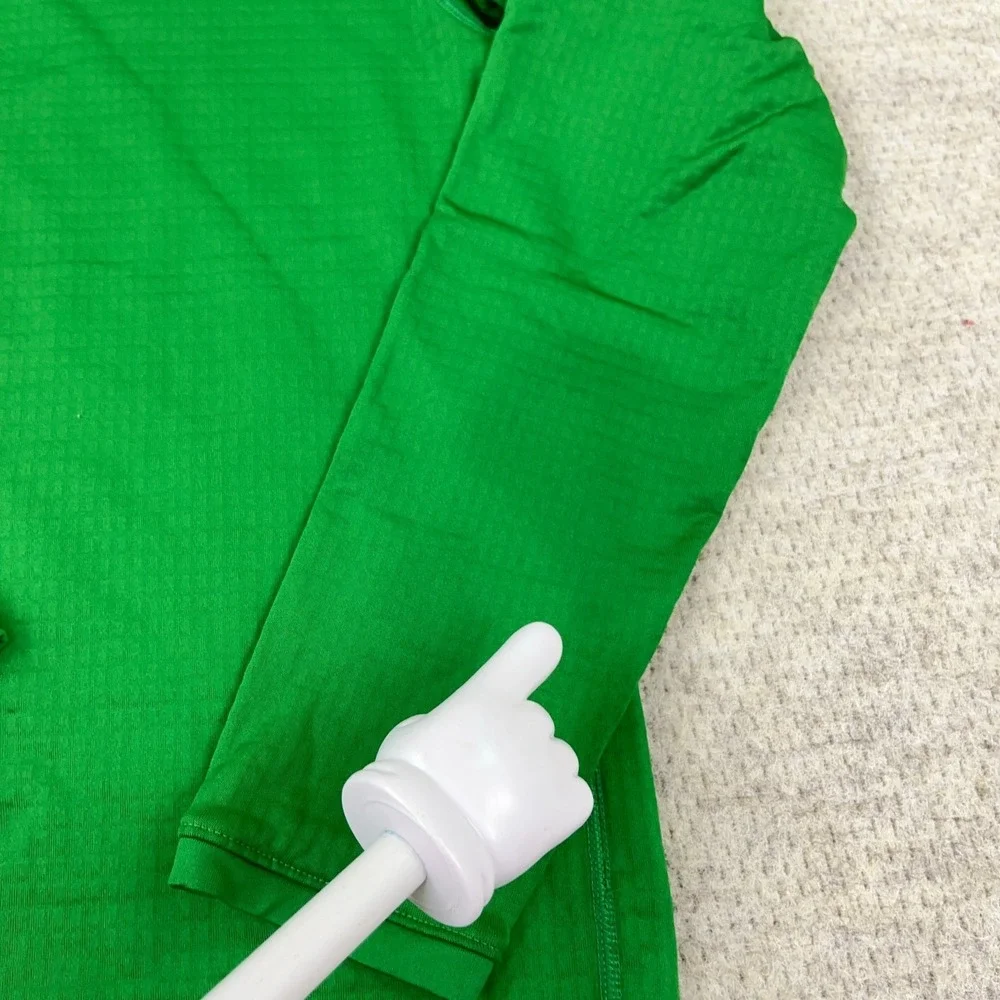 Marshall‎ Thundering Herd Sweatshirt Men Small Green Nike Therma Fit Performance